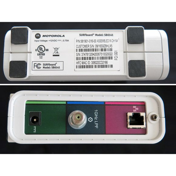 ARRIS SURFboard eXtreme SB6141 8x4 DOCSIS 3.0 Cable Modem - Picture 12 of 16